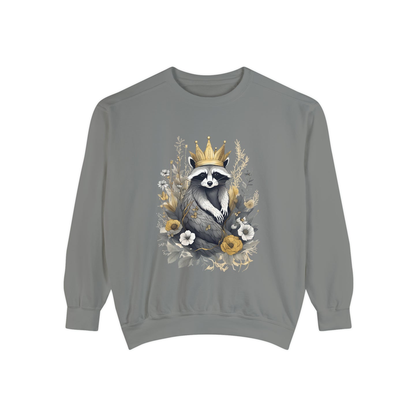 Royal Raccoon Unisex Garment-Dyed Sweatshirt