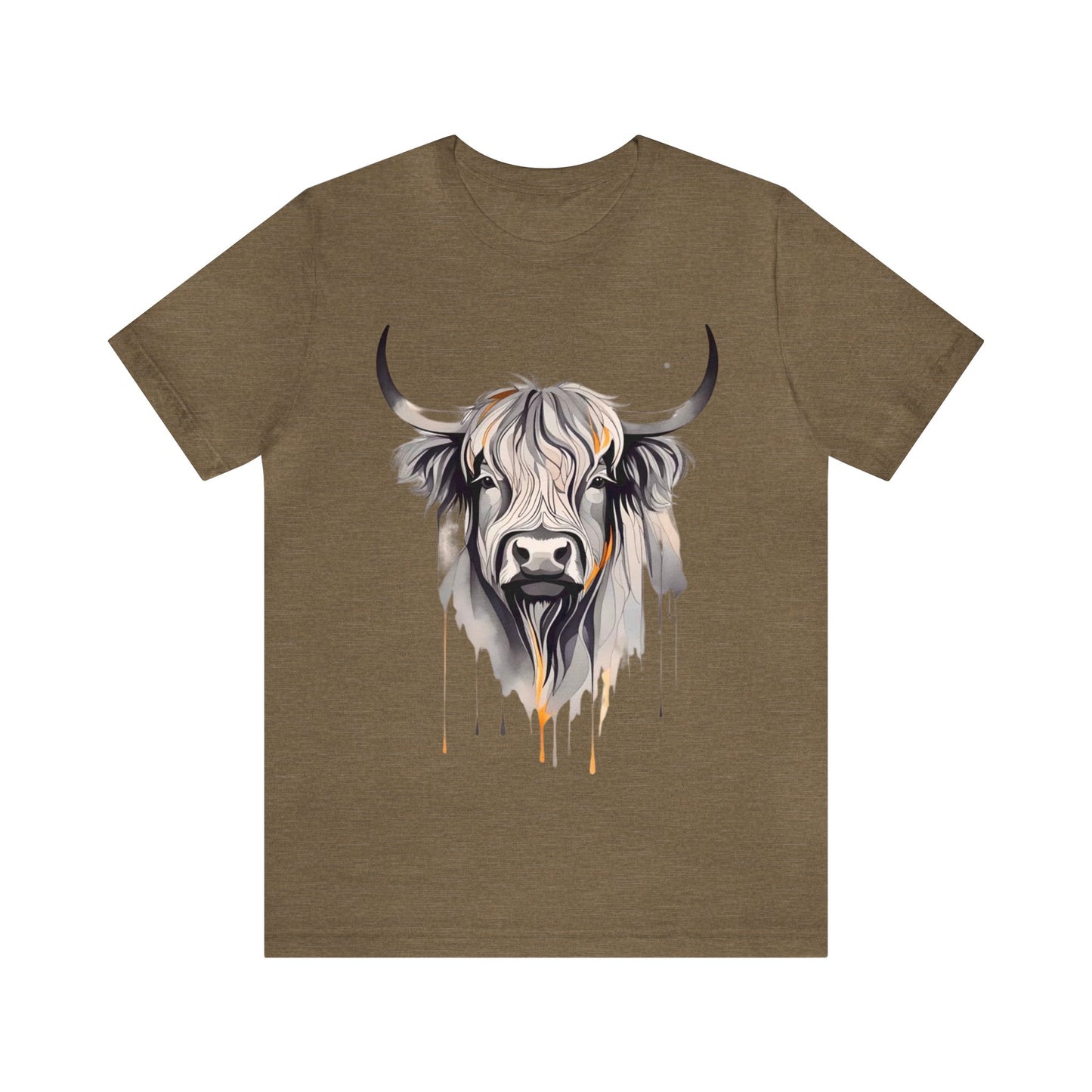 Highland Cow Unisex Jersey Short Sleeve Tee