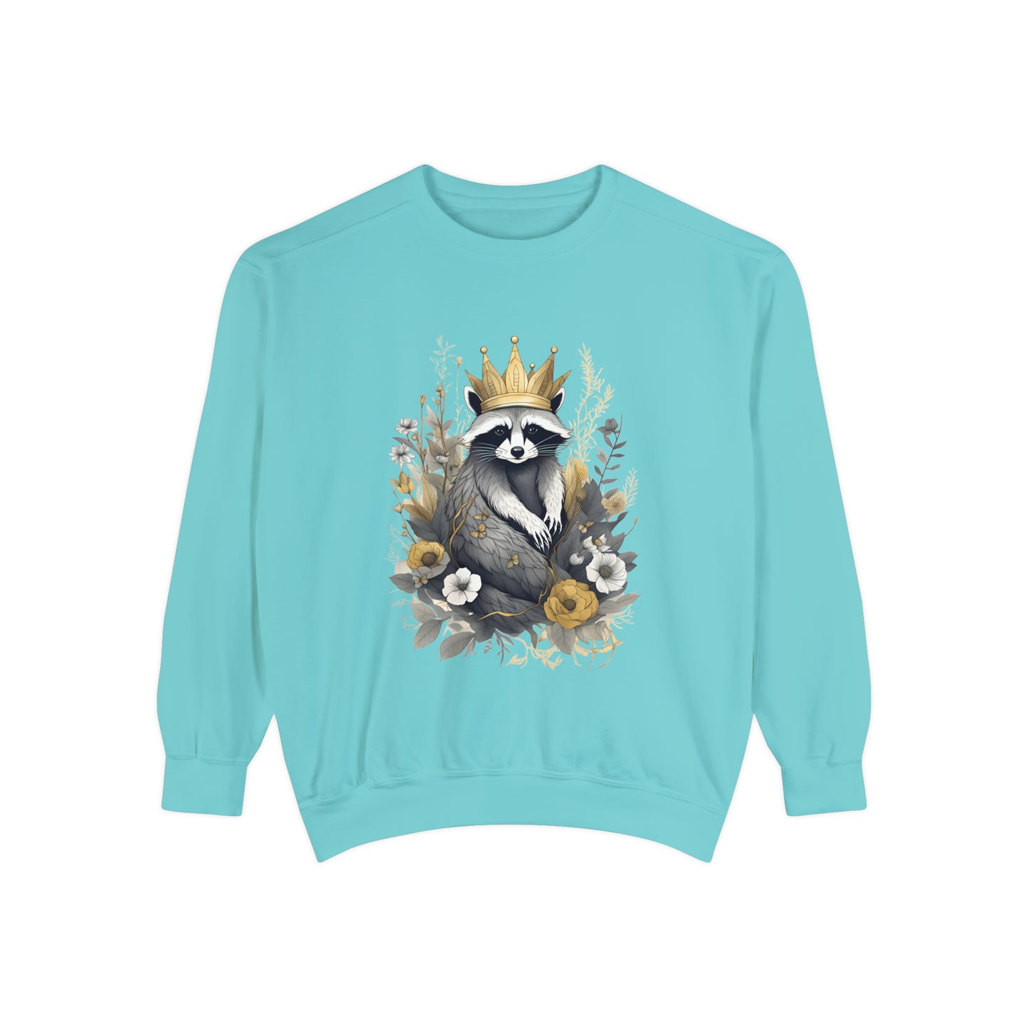 Royal Raccoon Unisex Garment-Dyed Sweatshirt