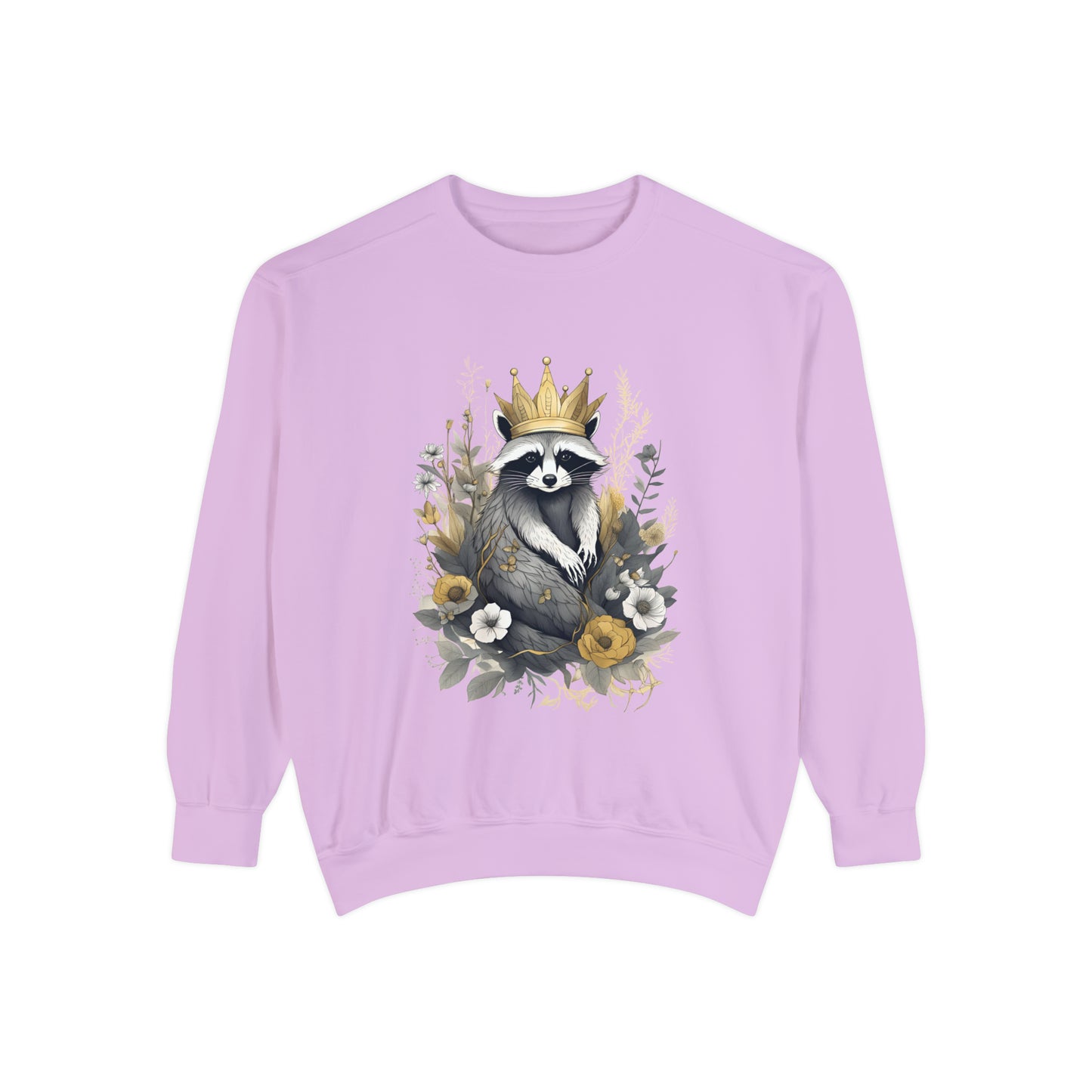 Royal Raccoon Unisex Garment-Dyed Sweatshirt