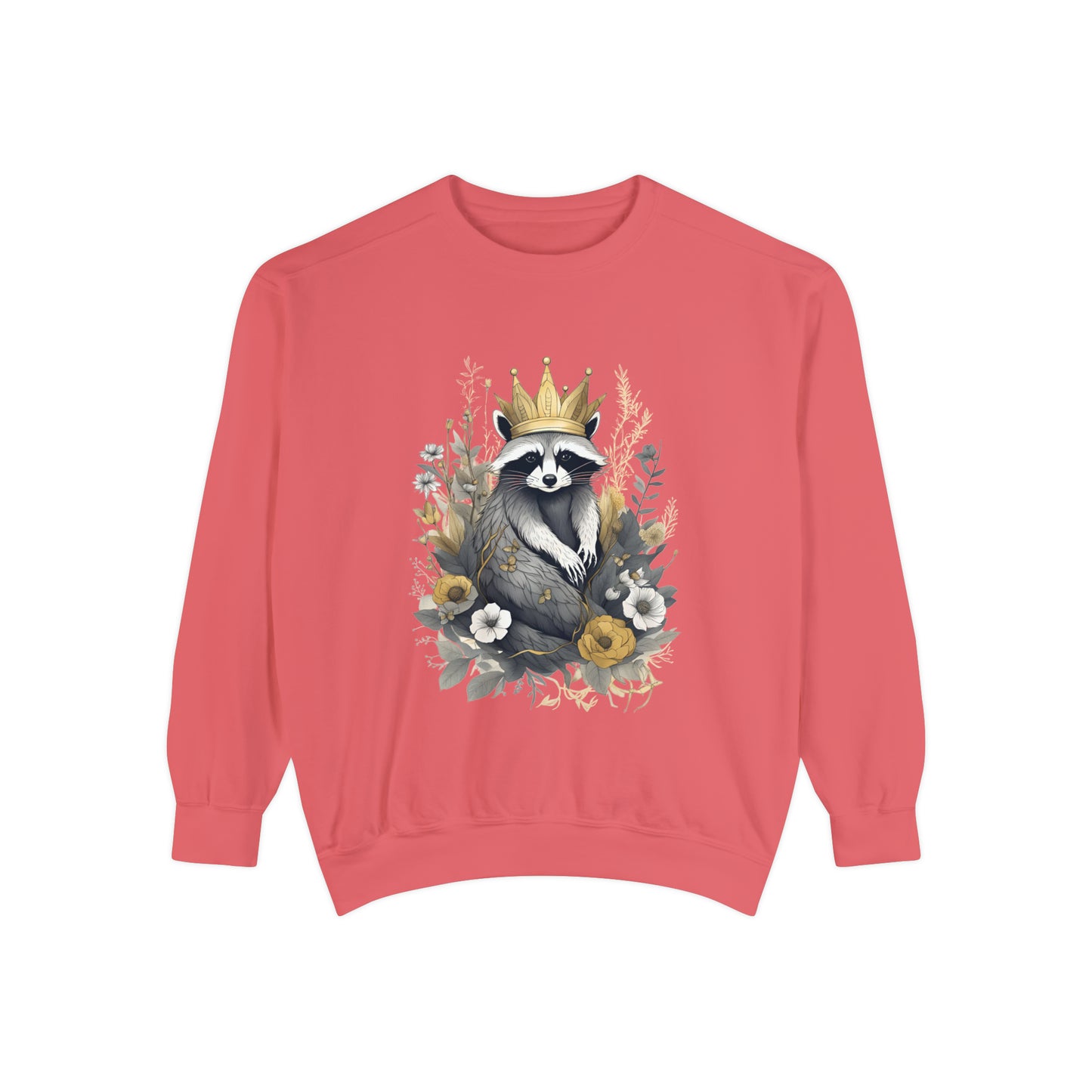 Royal Raccoon Unisex Garment-Dyed Sweatshirt