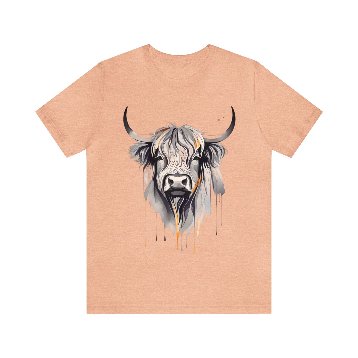 Highland Cow Unisex Jersey Short Sleeve Tee