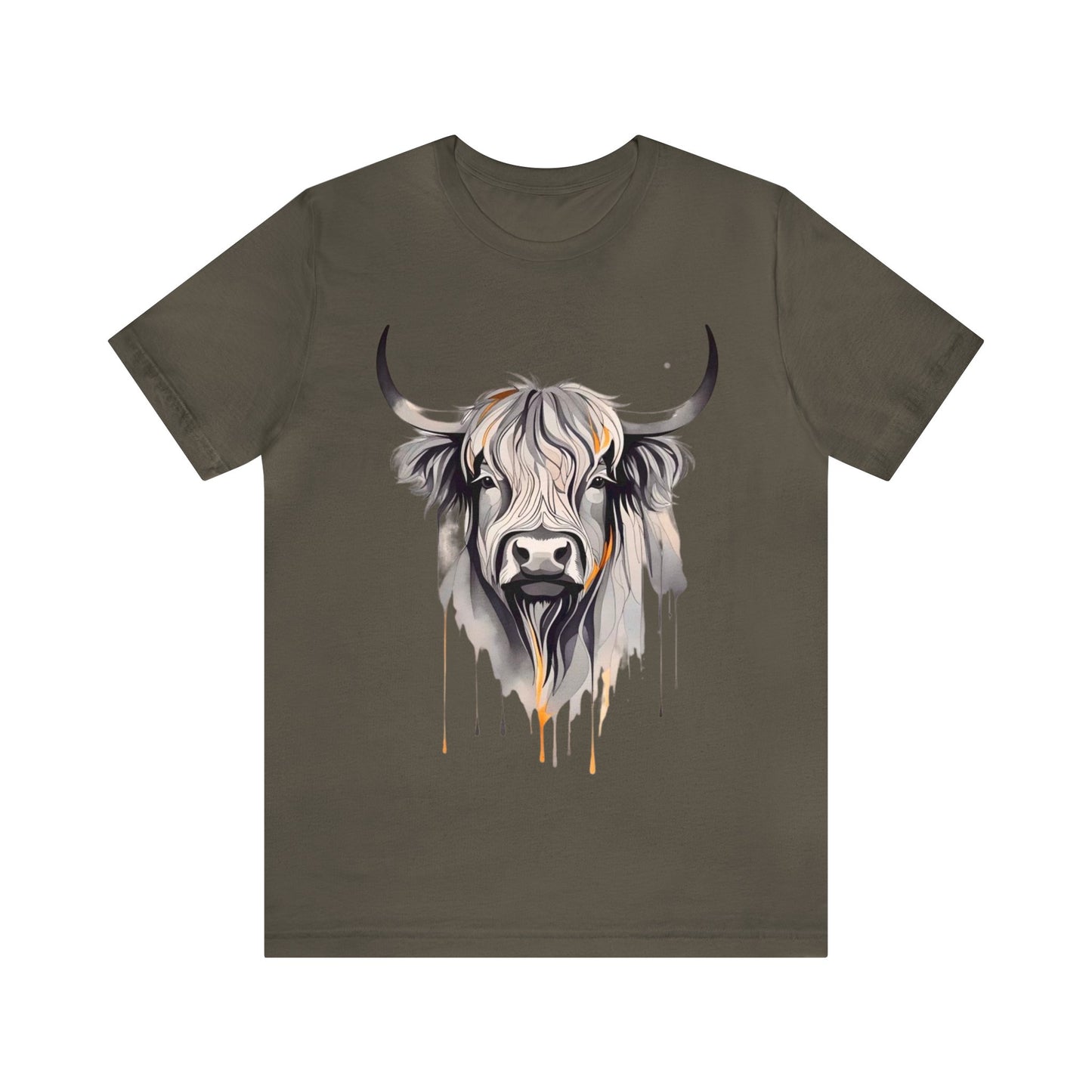 Highland Cow Unisex Jersey Short Sleeve Tee