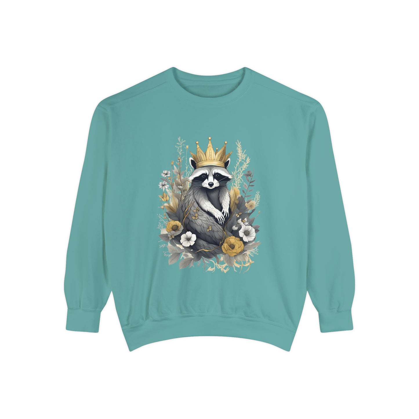 Royal Raccoon Unisex Garment-Dyed Sweatshirt