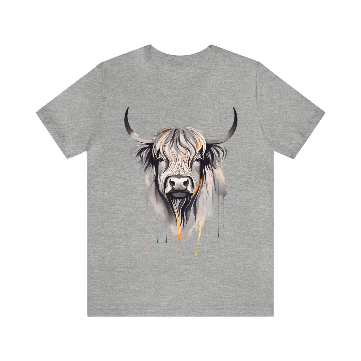 Highland Cow Unisex Jersey Short Sleeve Tee