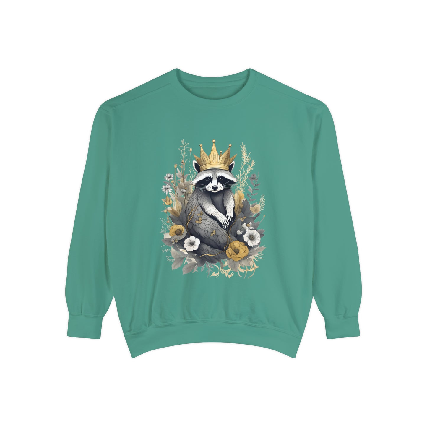 Royal Raccoon Unisex Garment-Dyed Sweatshirt