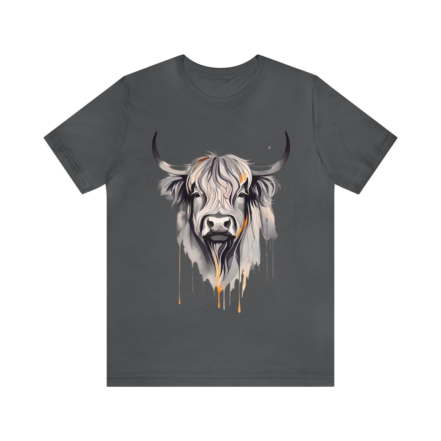 Highland Cow Unisex Jersey Short Sleeve Tee