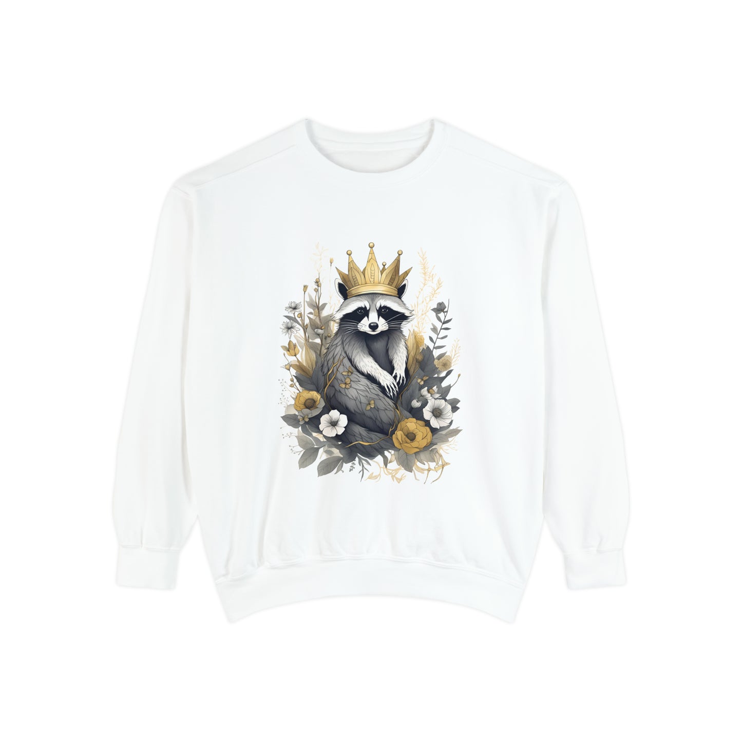 Royal Raccoon Unisex Garment-Dyed Sweatshirt