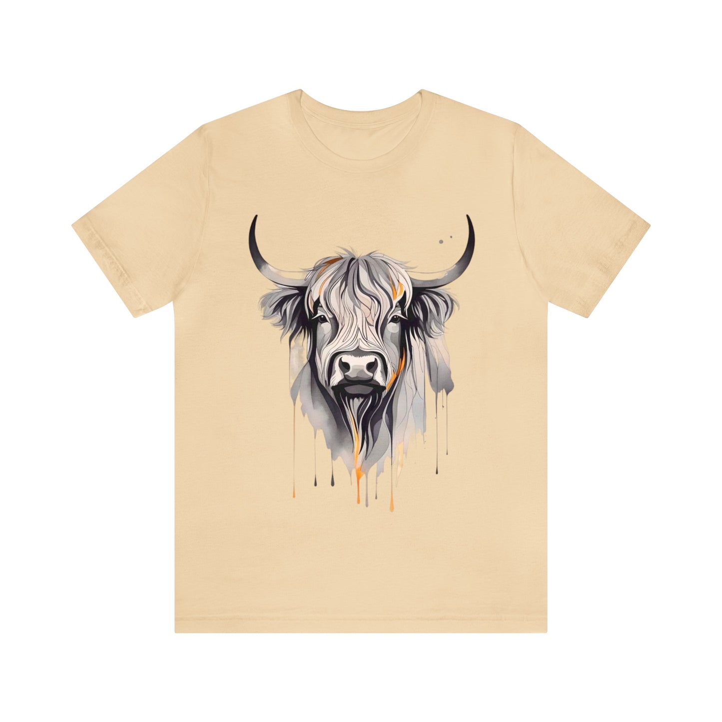 Highland Cow Unisex Jersey Short Sleeve Tee