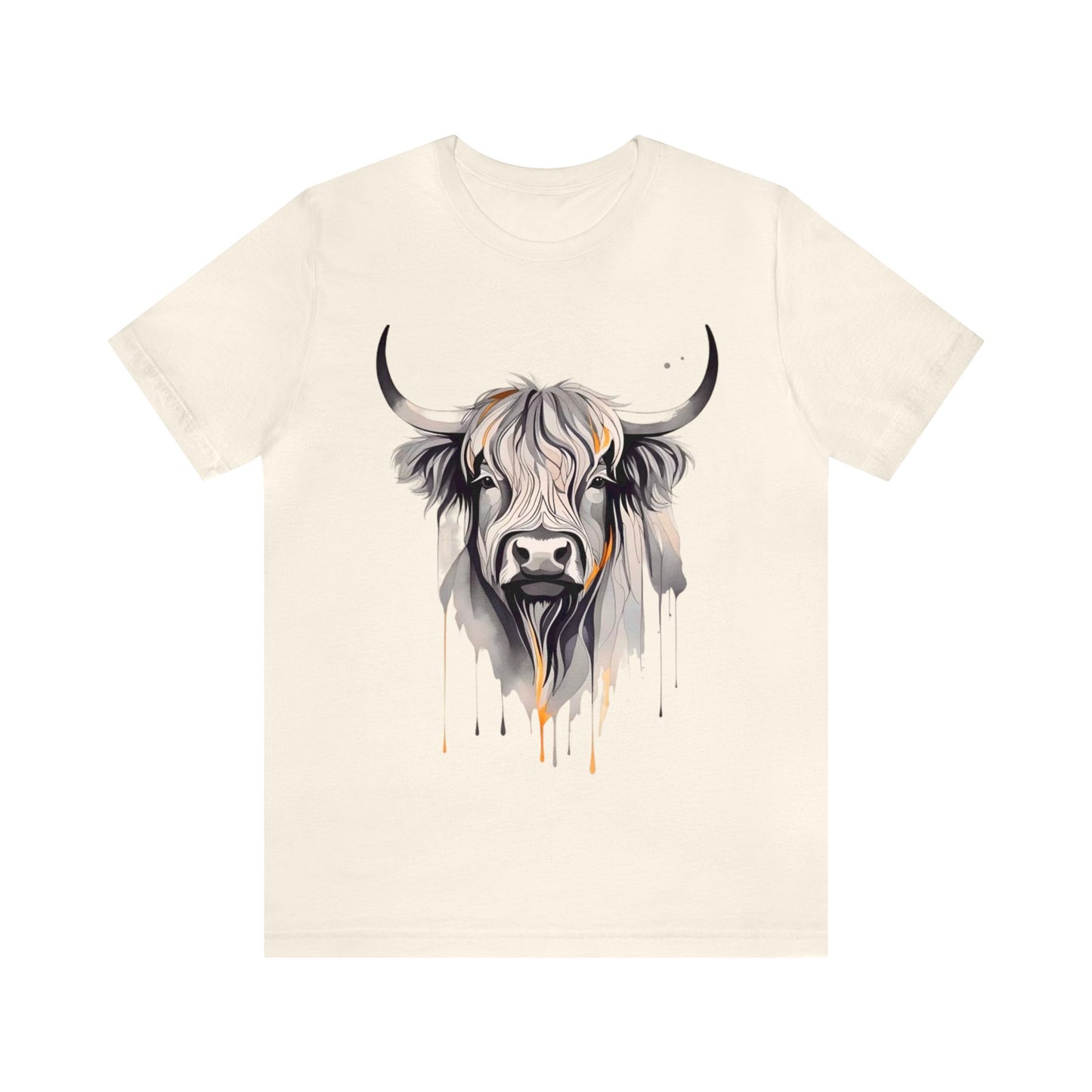 Highland Cow Unisex Jersey Short Sleeve Tee