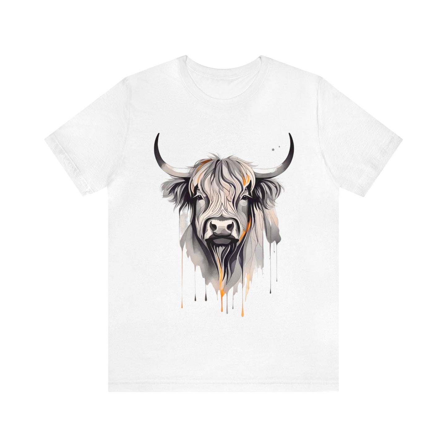 Highland Cow Unisex Jersey Short Sleeve Tee