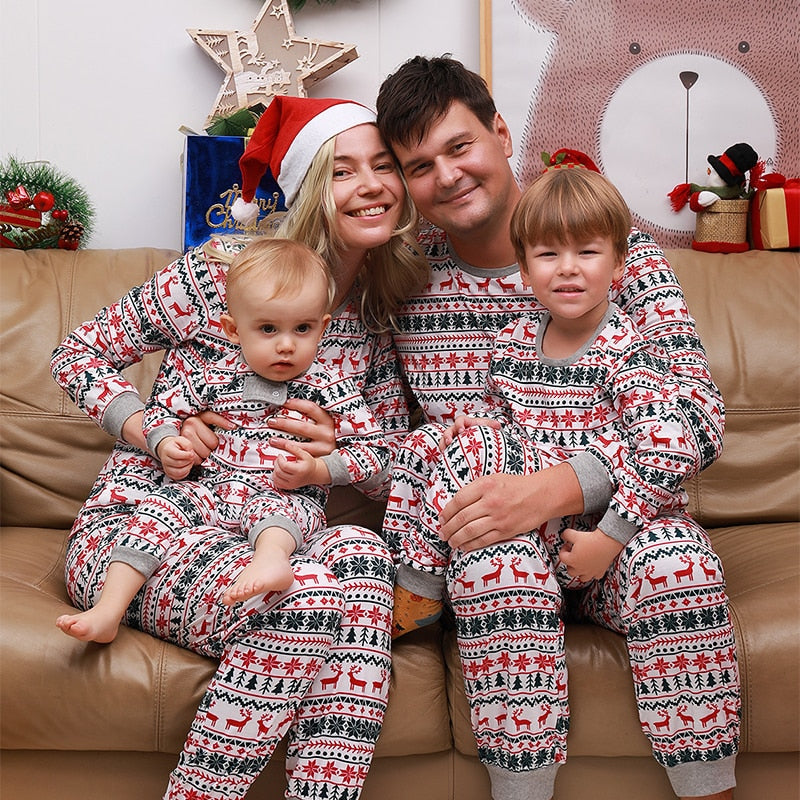 Family Matching Christmas Pajamas Set