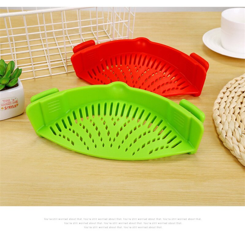 4 Colors Silicone Clip-On Pot Pan